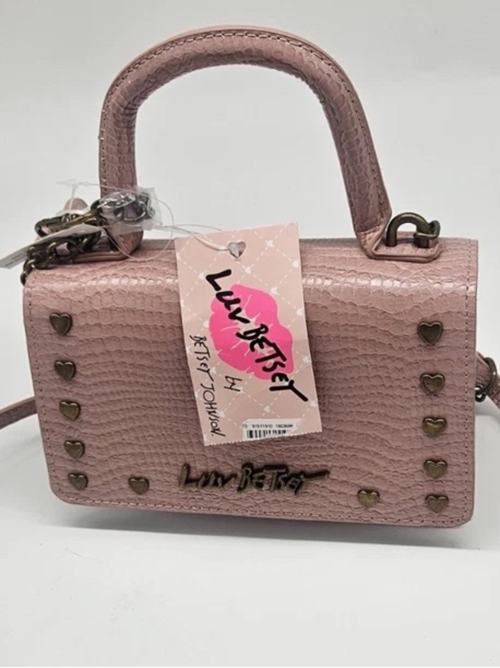 Luv Betsey by Betsey Johnson LBEVIE Mini Satchel Crossbody Bag in